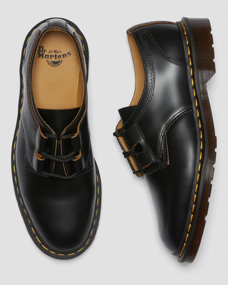 Zapatos Oxford Dr Martens 1461 Ghillie Cuero Hombre Negros | MX 223BEX